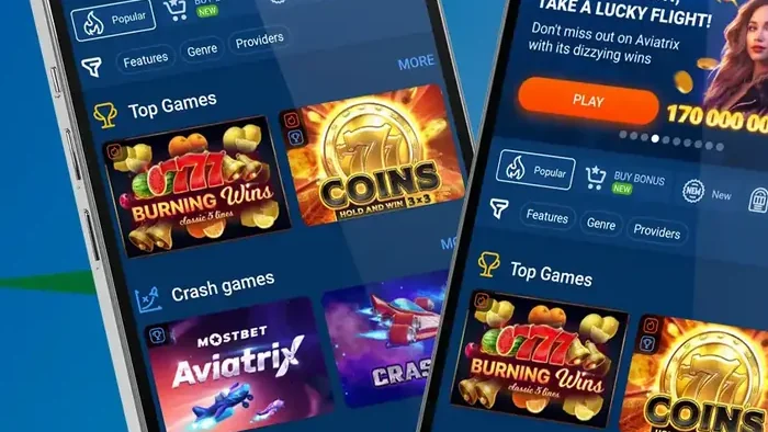 Mostbet mobile app for Android and iOS