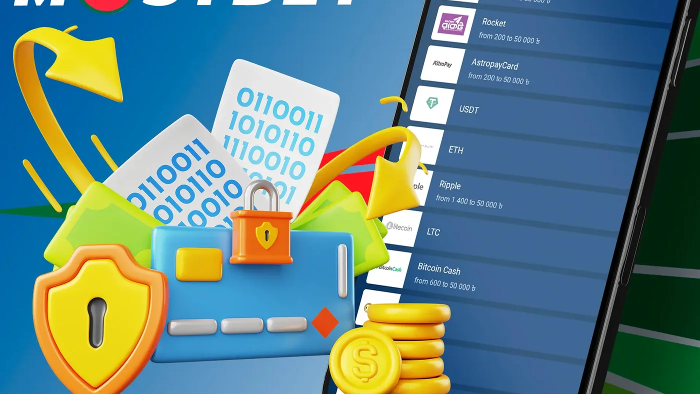 Mostbet পেমেন্ট পদ্ধতি — bKash, Nagad, Rocket